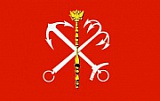 Флаг Санкт-Петербурга настольный